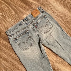 Vintage AF Levi’s 507 super low slim denim